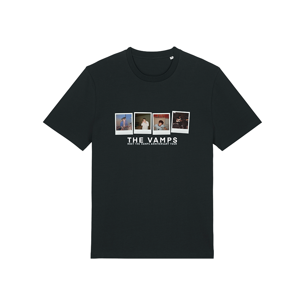 Polaroid Black Tee | The Vamps