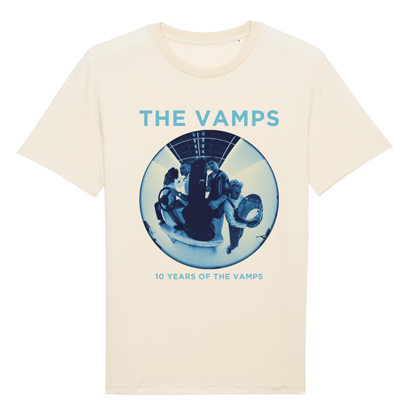 The Vamps 10 Years Natural T-Shirt (2XL only)